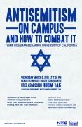 Never Again Group keynote finale to 2013 Israel Truth Week Conference: Tammi-Rossman Benjamin - 'Antisemitism on Campus And How to Combat it', McMaster University, March 6/13